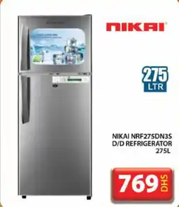 Grand Hyper Market Nikai NRF275DN3S d/d refrigerator offer