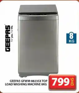 Grand Hyper Market GEEPAS gfwm8823sx top load washing machine offer
