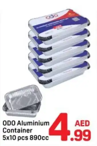 Day To Day ODO aluminium container offer