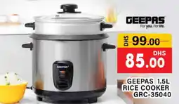 Al Madina GEEPAS Rice Cooker offer