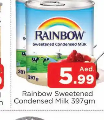 Al Madina RAINBOW Condensed Milk offer