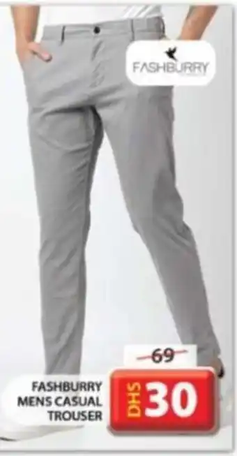 Grand Hyper Market Fashburry mens casual trouser offer