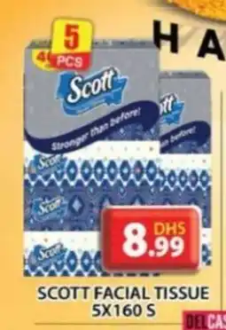 Grand Hyper Market Scott facial tissue offer