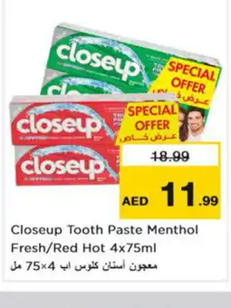 Nesto CLOSE UP Toothpaste offer