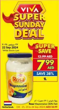 Viva Rosa Mayonnaise (30% Fat) offer