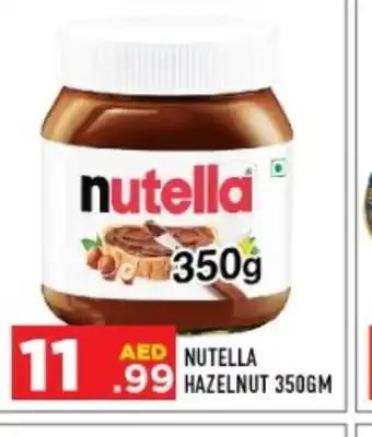 Baniyas Spike Hypermarket NUTELLA Chocolate Spread offer