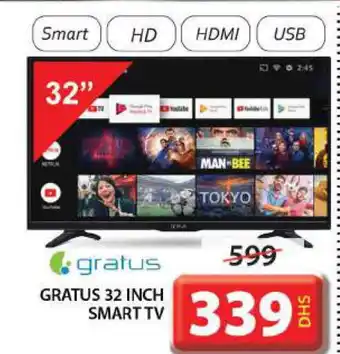 Grand Hyper Market GRATUS Smart TV offer