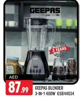 Shaklan GEEPAS Mixer / Grinder offer