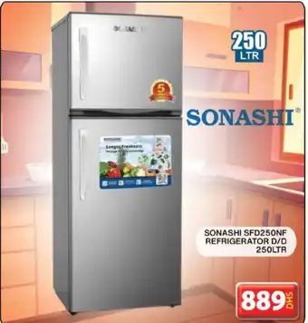 Grand Hyper Market SONASHI Refrigerator offer