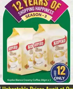 Mango Hypermarket LLC KOPIKO Coffee offer