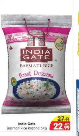Al Madina Hypermarket INDIA GATE Basmati / Biryani Rice offer