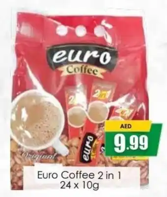 Amber Euro Coffee 2-in-1 offer