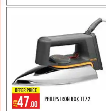 Baniyas Spike Hypermarket PHILIPS Ironbox offer