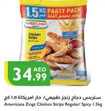 Istanbul Supermarket AMERICANA Chicken Strips offer