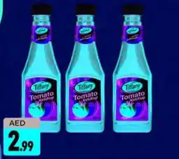 Shaklan Tiffany tomato ketchup offer