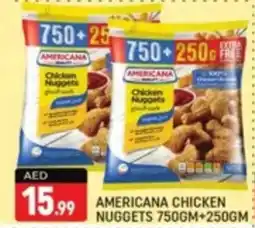 Shaklan Americana chicken nuggets offer