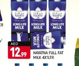 Shaklan HAYATNA Long Life / UHT Milk offer