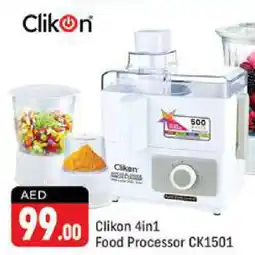 Shaklan CLIKON Food Processor offer