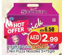 Al Madina WAI WAi Noodles offer