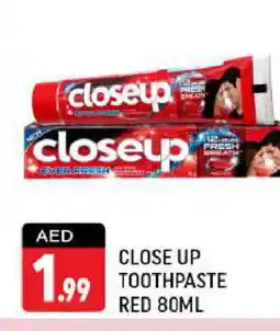 Shaklan CLOSE UP Toothpaste offer