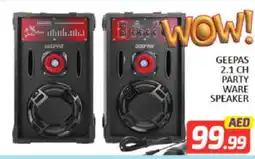 Mango Hypermarket LLC GEEPAS Speaker offer