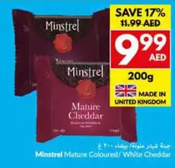 Viva Minstrel Mature Coloured/ White Cheddar offer