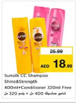 Nesto SUNSILK Shampoo / Conditioner offer