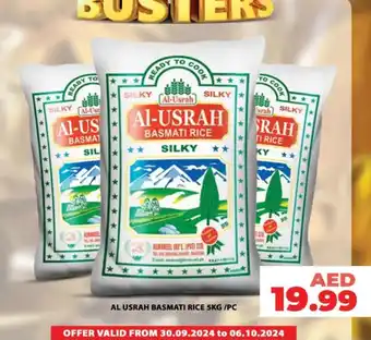 Grand Hyper Market Al usrah basmati rice offer