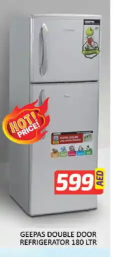 Mango Hypermarket LLC GEEPAS Refrigerator offer