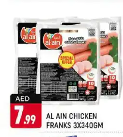 Shaklan AL AIN Chicken Franks offer