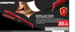 Al Madina GEEPAS Hair Appliances offer