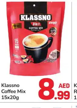 Day To Day KLASSNO Coffee offer
