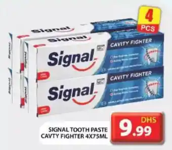 Grand Hyper Market Signal tooth paste cavty fighter offer