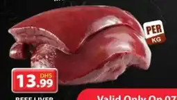 Grand Hyper Market Beef liver offer
