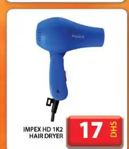 Grand Hyper Market IMPEX Hair Appliances offer