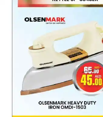 Al Madina OLSENMARK Ironbox offer