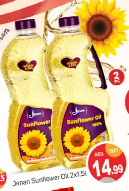 Talal Market JENAN Sunflower Oil offer