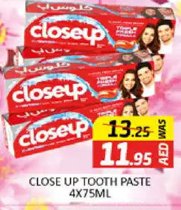 Al Madina CLOSE UP Toothpaste offer