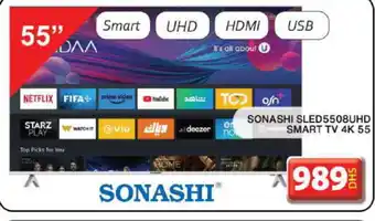 Grand Hyper Market SONASHI Smart TV offer