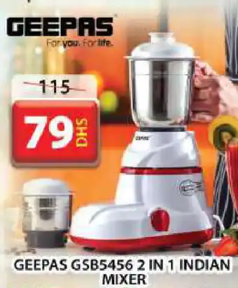 Grand Hyper Market GEEPAS Mixer / Grinder offer