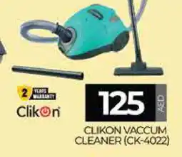 Al Madina CLIKON Vacuum Cleaner offer