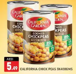 Shaklan CALIFORNIA Chick Peas offer