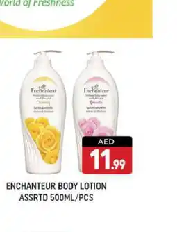 Shaklan Enchanteur Body Lotion & Cream offer