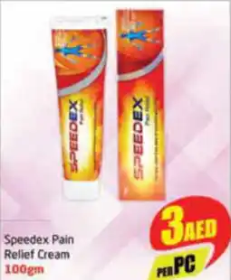 Delta Centre Speedex Pain Relief Cream offer