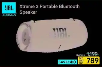 ECity JBL Xtreme 3 Portable Bluetooth Speaker offer