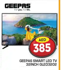 Baniyas Spike Hypermarket GEEPAS Smart TV offer