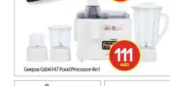 Bigmart GEEPAS Food Processor offer