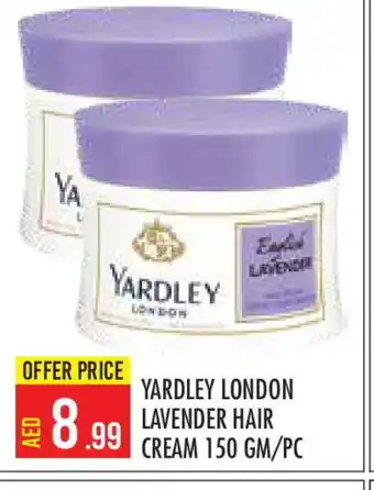 Baniyas Spike Hypermarket YARDLEY Hair Cream offer