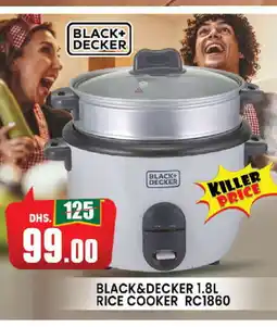 Al Madina BLACK+DECKER Rice Cooker offer