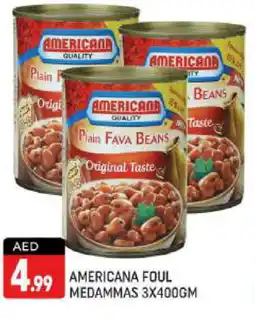 Shaklan AMERICANA Fava Beans offer